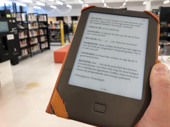 Bibliotheek - e-reader