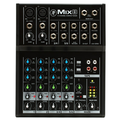 mackie mix 8