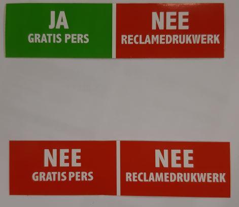 stickers reclame